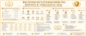 Rechtsschutzversicherung: Kosten und Vergleich 2026