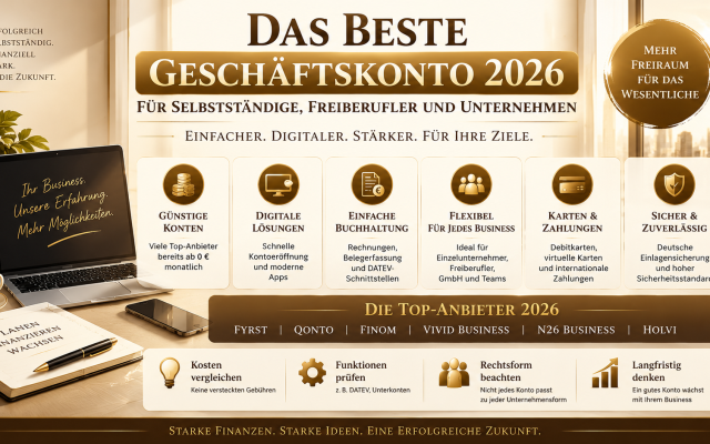 Bestes Geschäftskonto 2026: