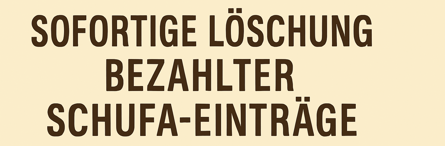 SCHUFA muss löschen! Diese Urteile sprengen das alte System